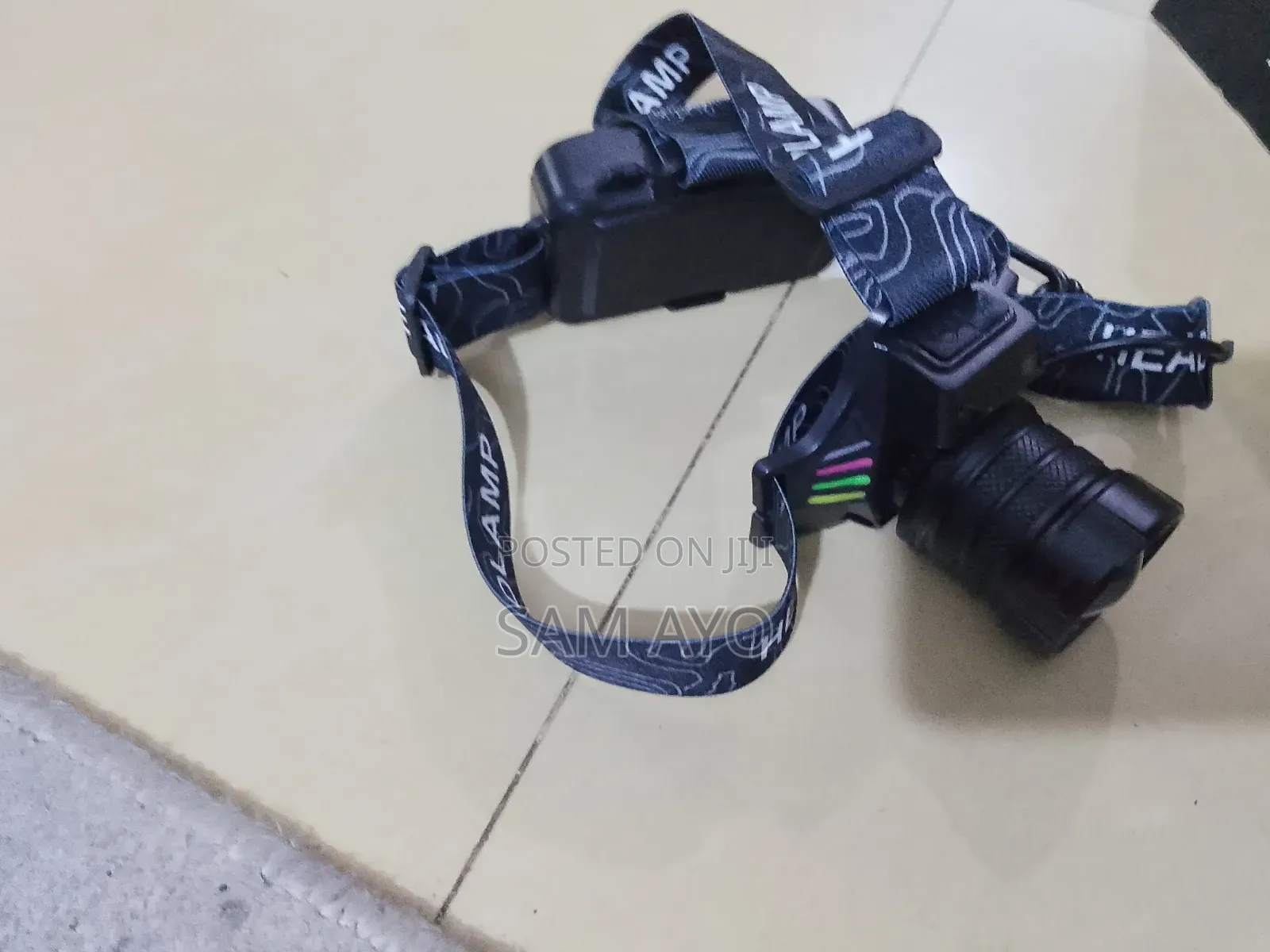 Dual Rechargeable Battery Head Lamp