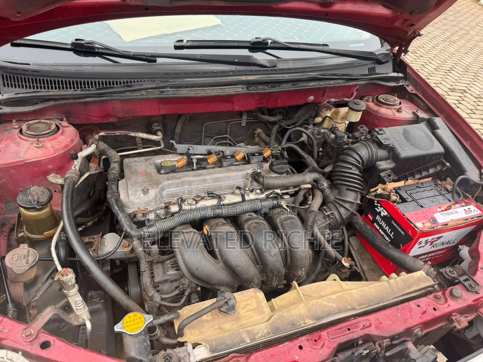 Toyota Corolla 2007 Red