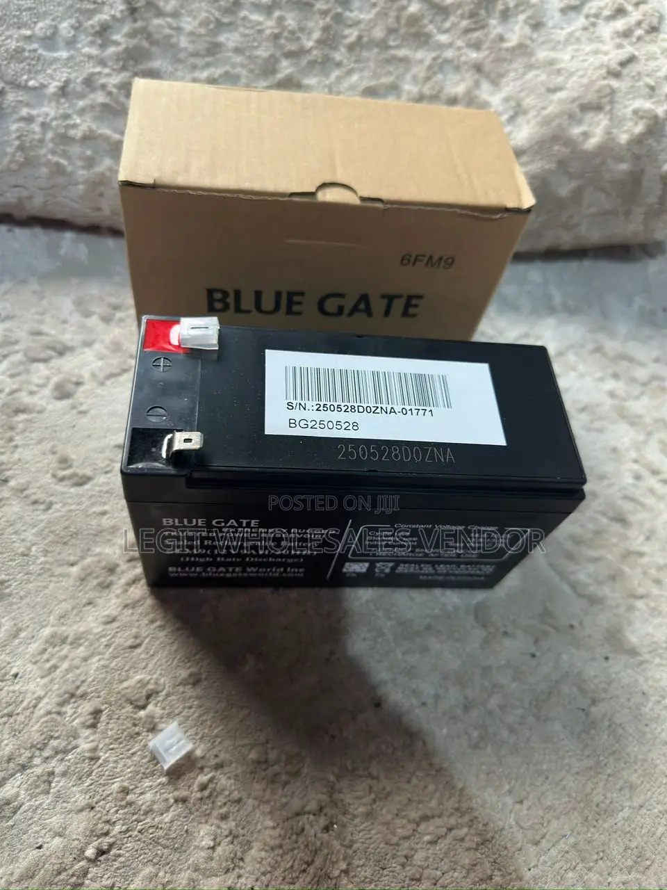 Blue Gate 12v 9ah Rechargeable Battery – Durable Power Backup