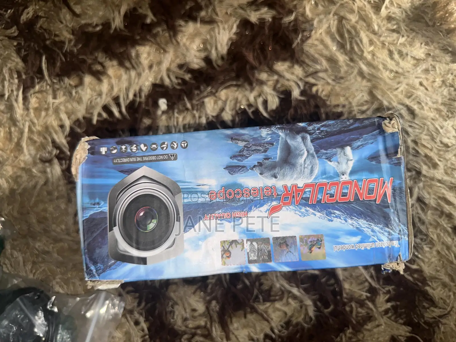 80x100 Monocular-telescope High Powered