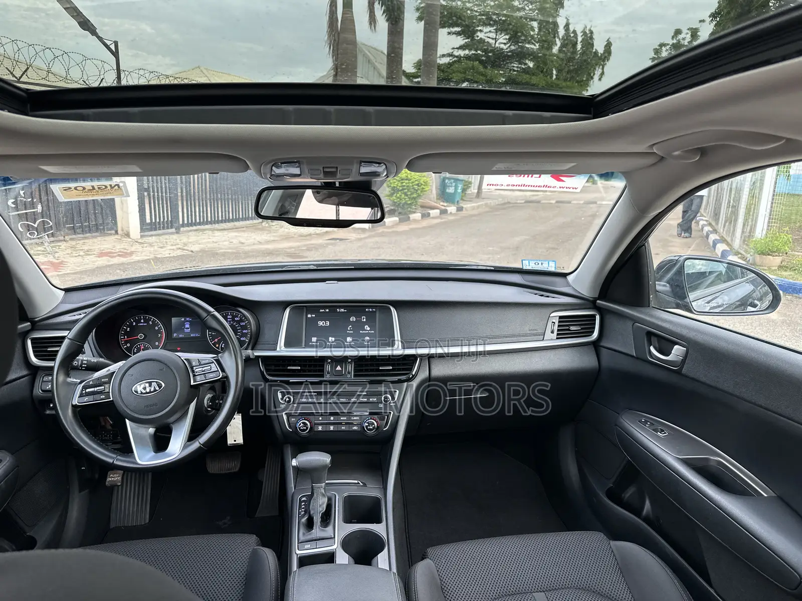 Kia Optima SX Turbo 2019 Gray
