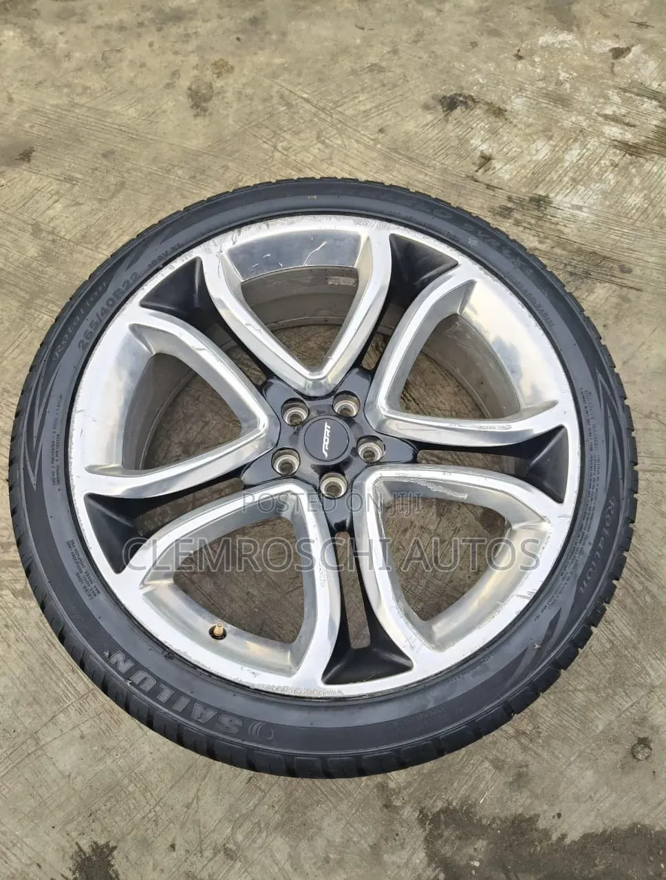 High Quality Certified Complete Brand New 22inch Alloyed Rim Ford Edge