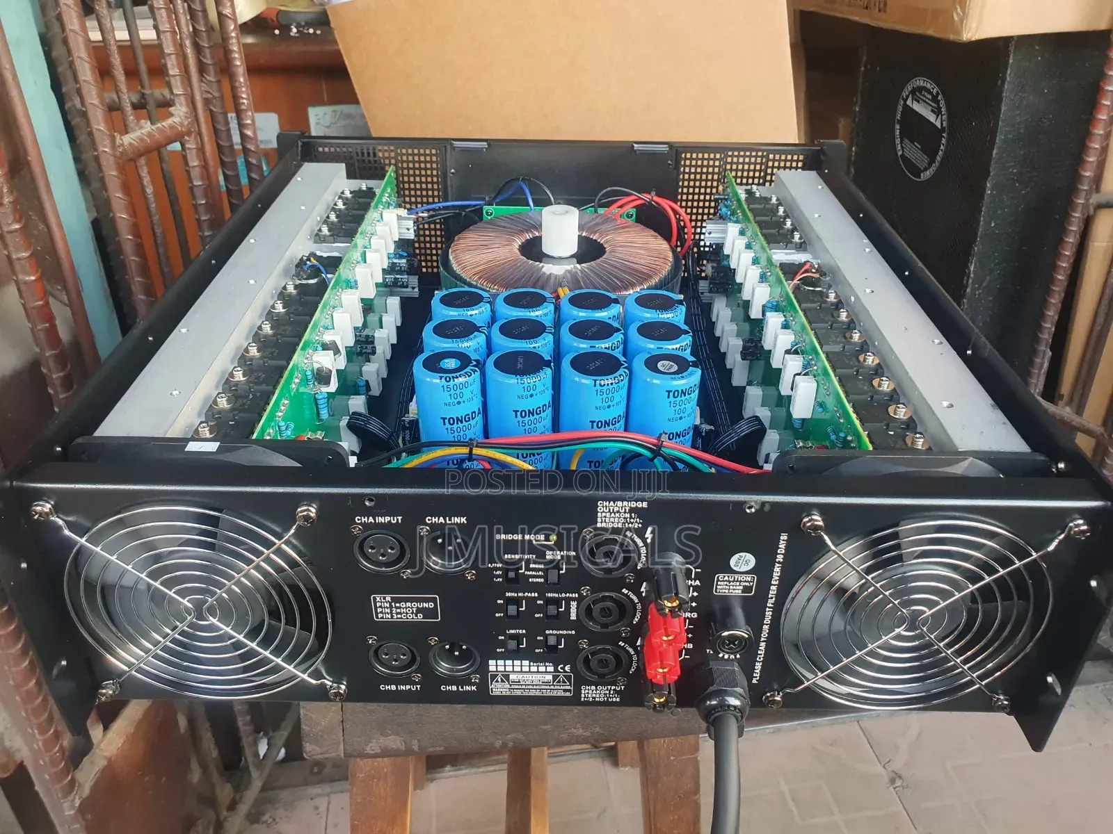 High Capacity Soundstandard Ca20 Power Amplifier (48 Transistors)