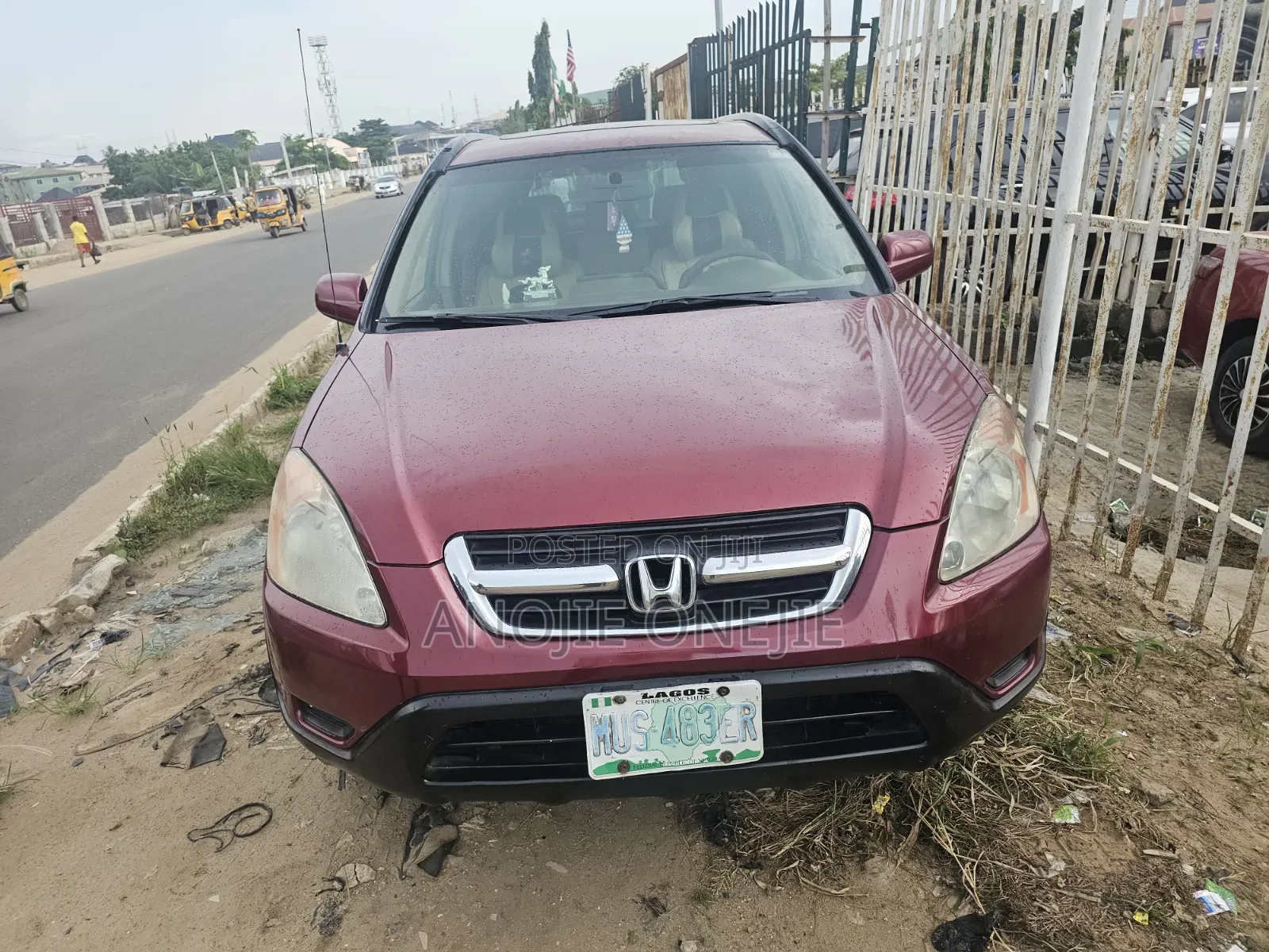 Honda CR-V EX 4WD Automatic 2004 Red