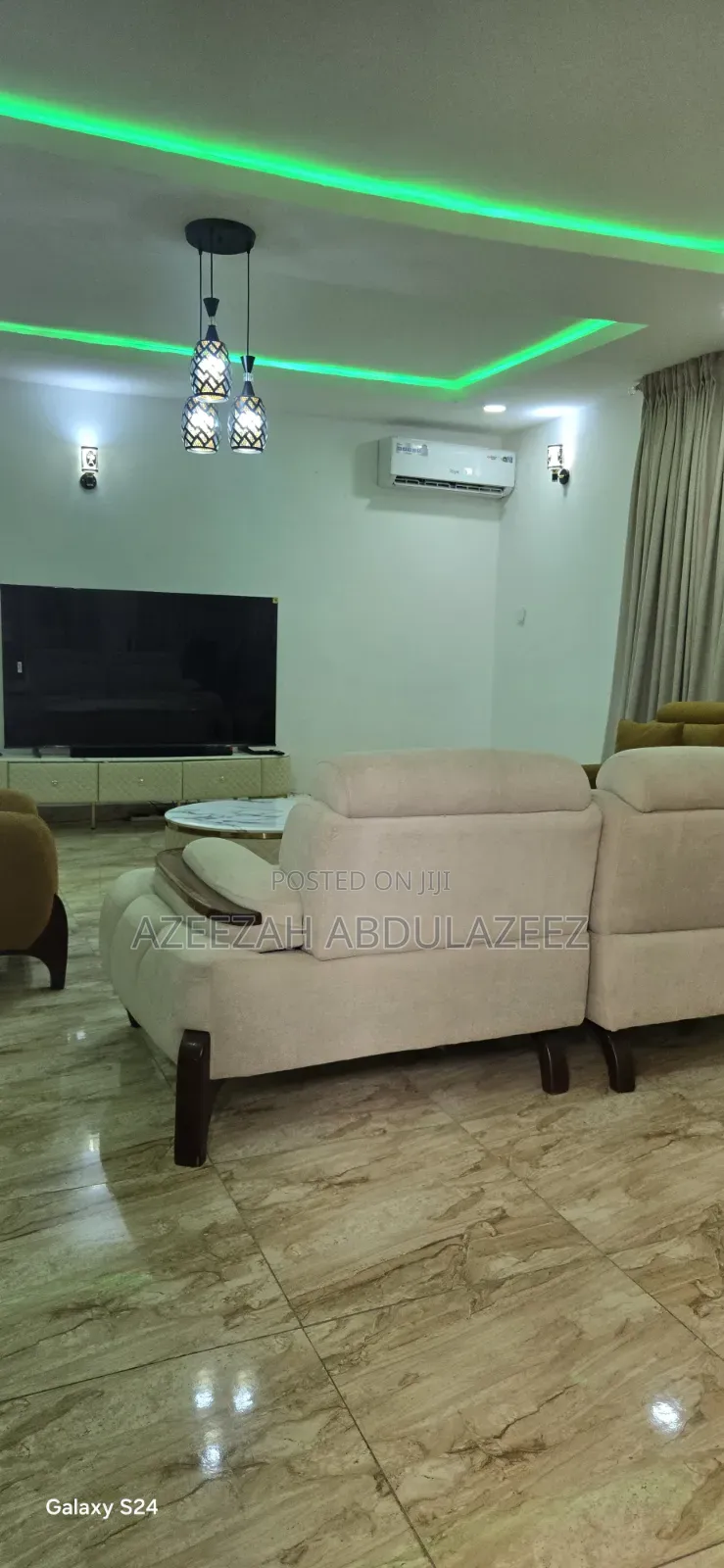 Furnished 3bdrm Apartment in Sabon Lugbe for rent