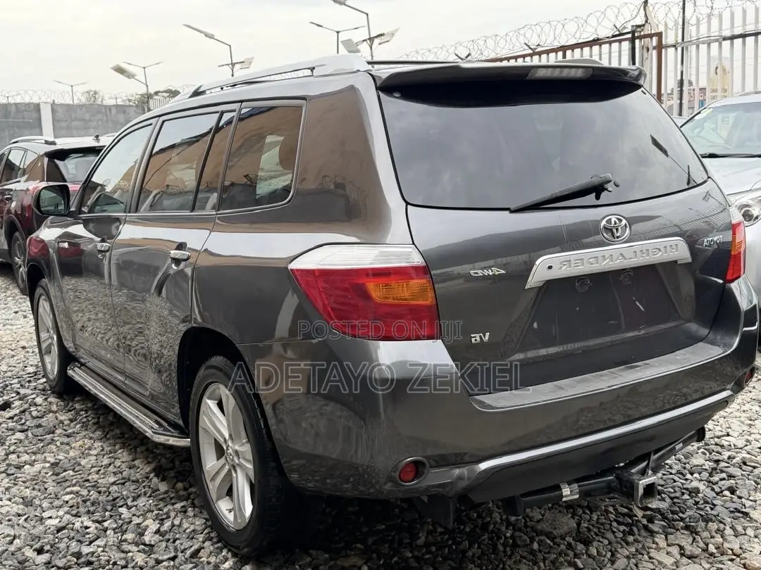 Toyota Highlander Limited 2009 Gray