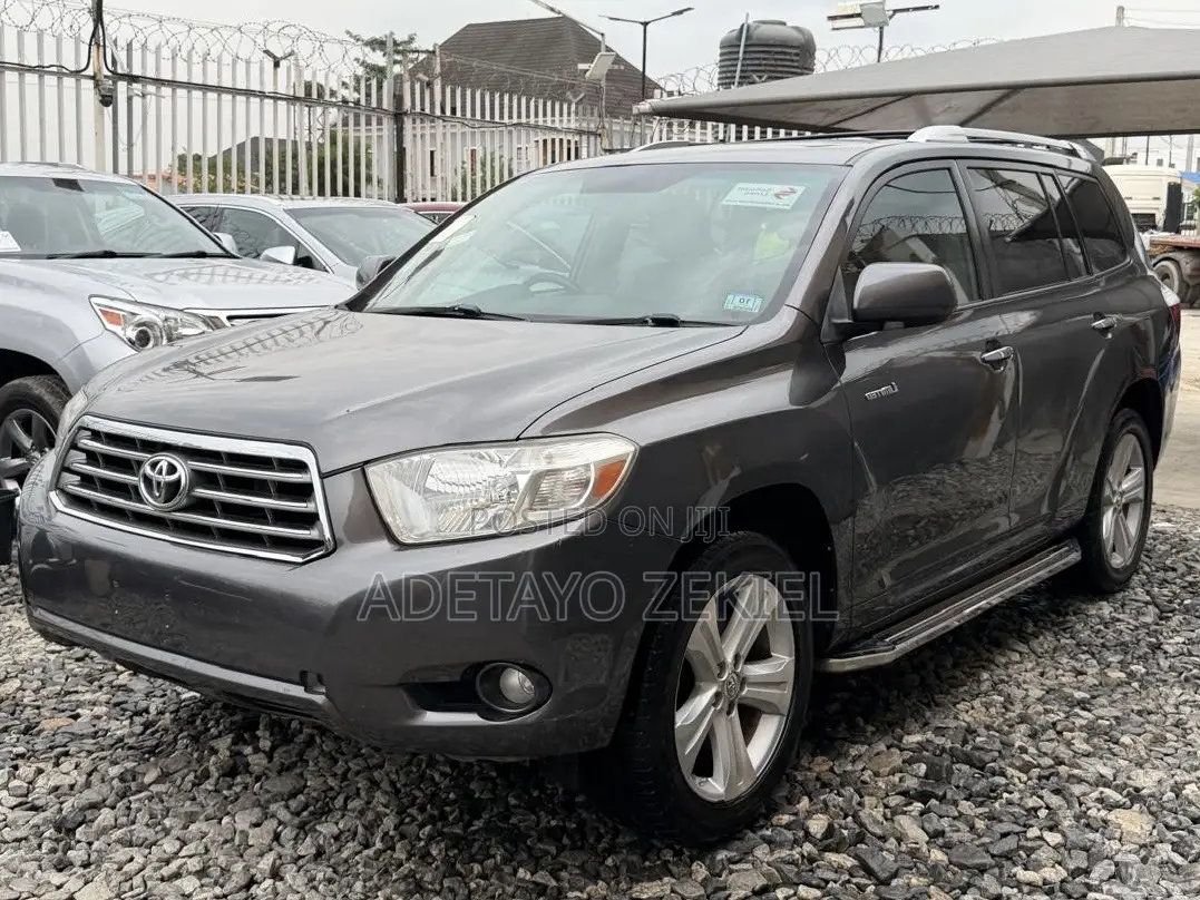 Toyota Highlander Limited 2009 Gray