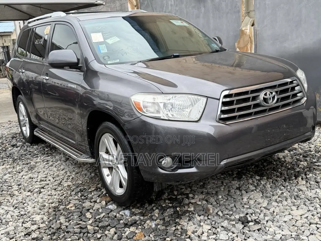 Toyota Highlander Limited 2009 Gray