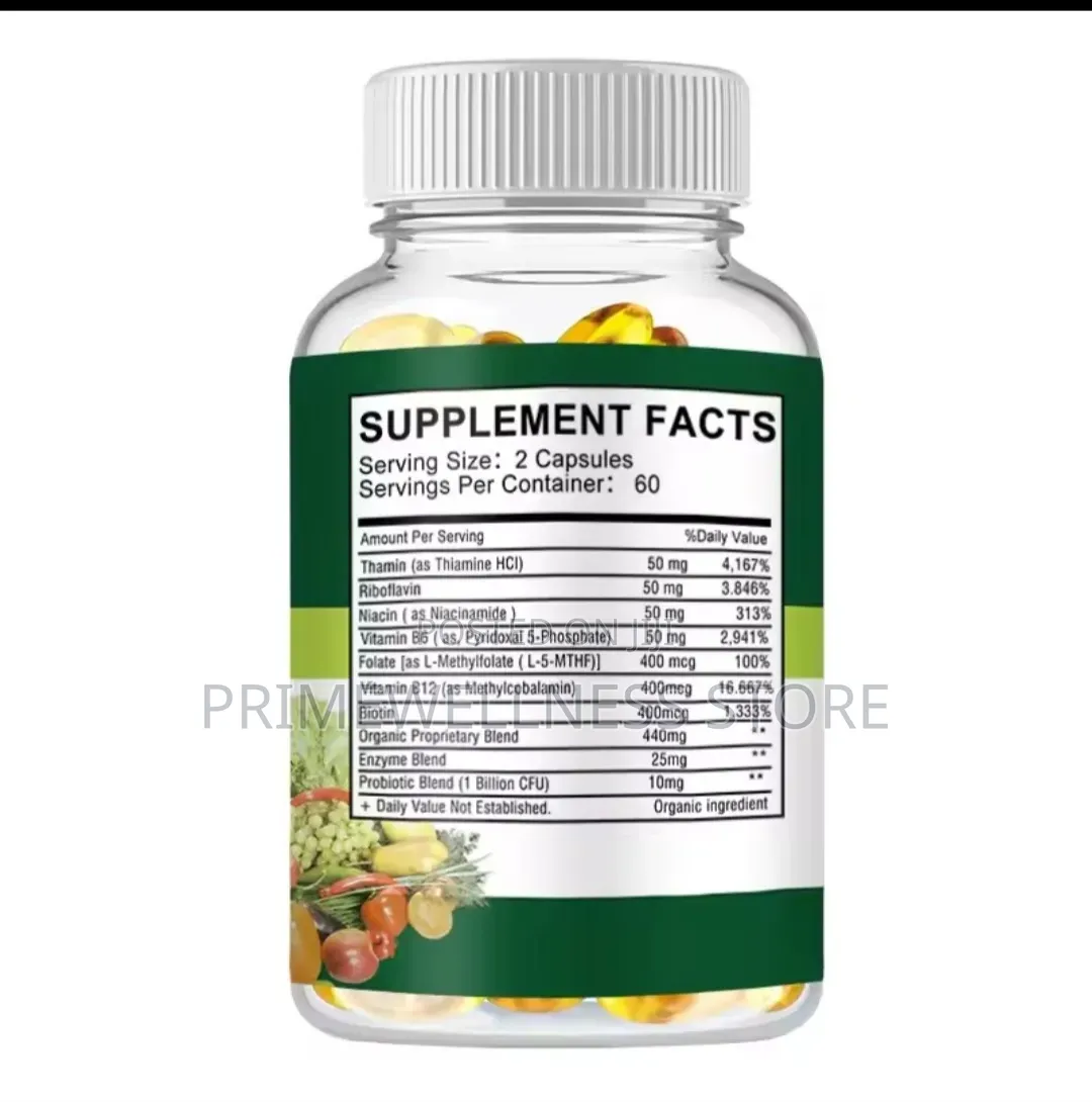 Whole Food B-complex With Methyl Folate 120 Soft