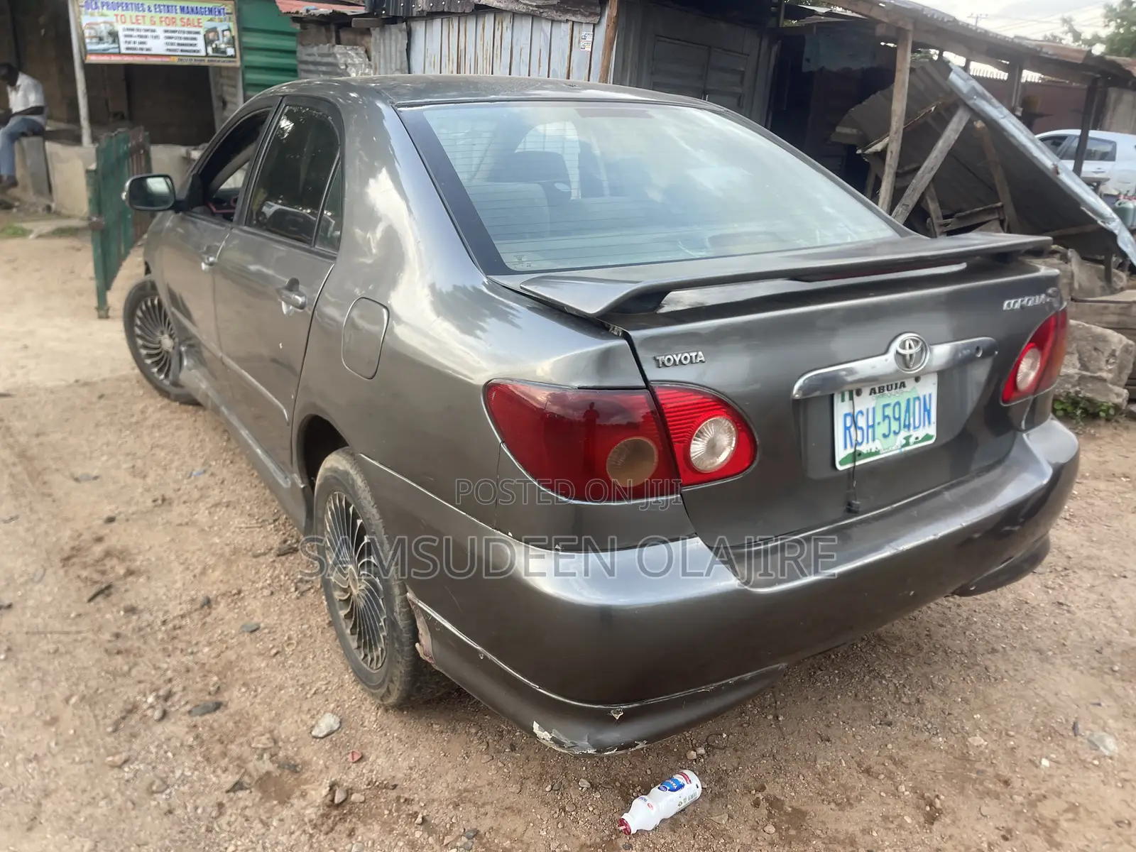 Toyota Corolla S 2007 Brown