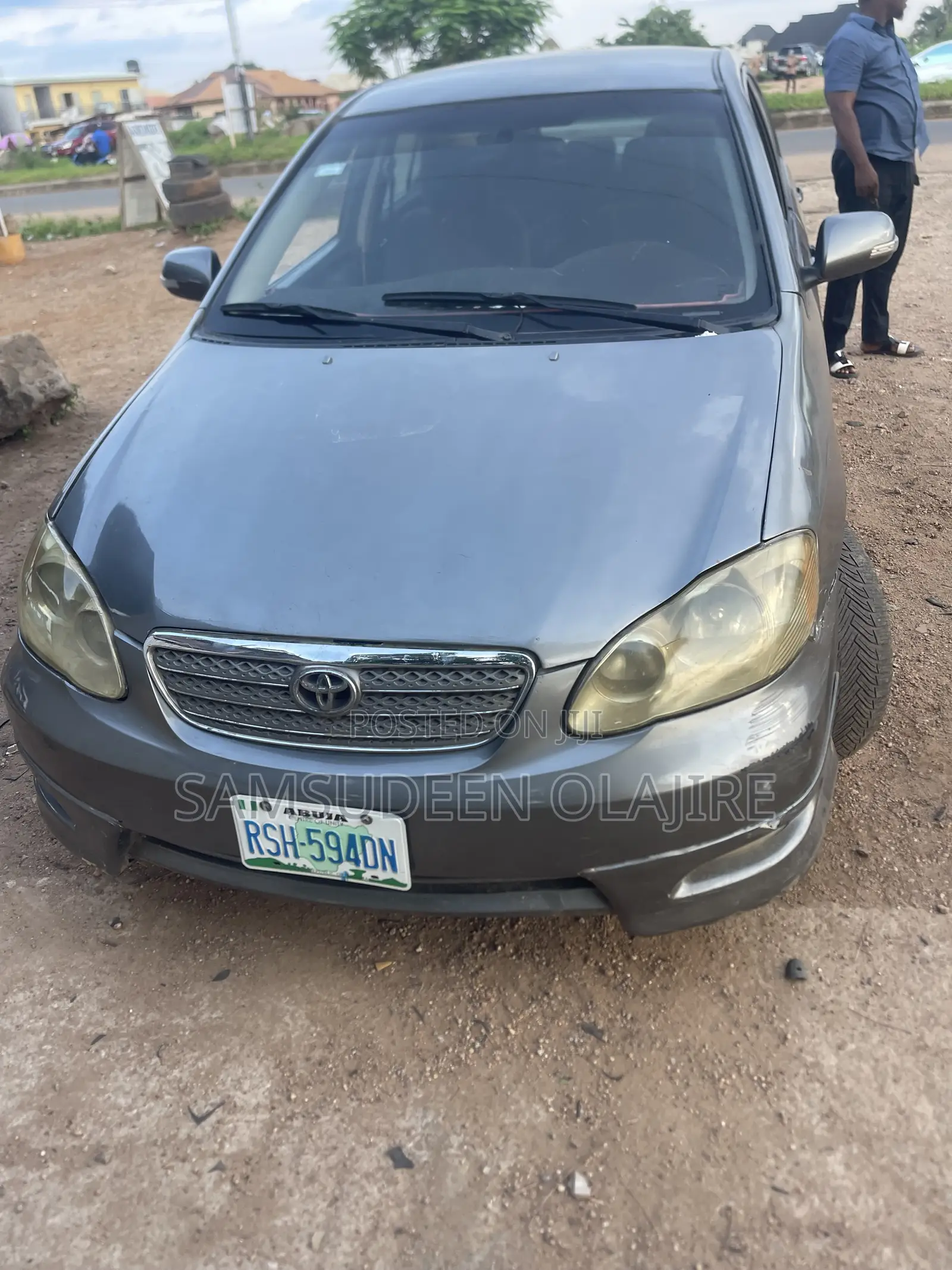 Toyota Corolla S 2007 Brown