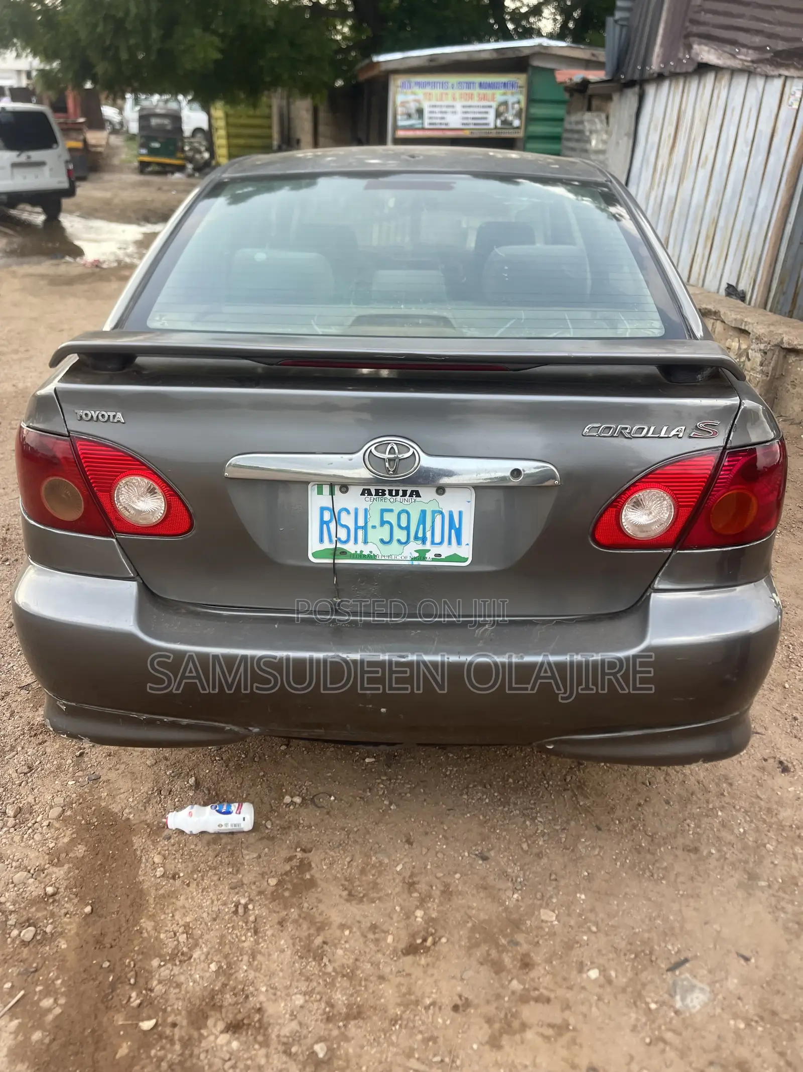 Toyota Corolla S 2007 Brown