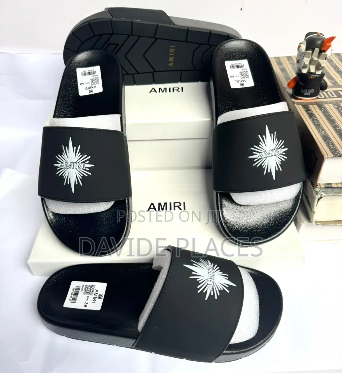 Original Quality Amiri Slide Black