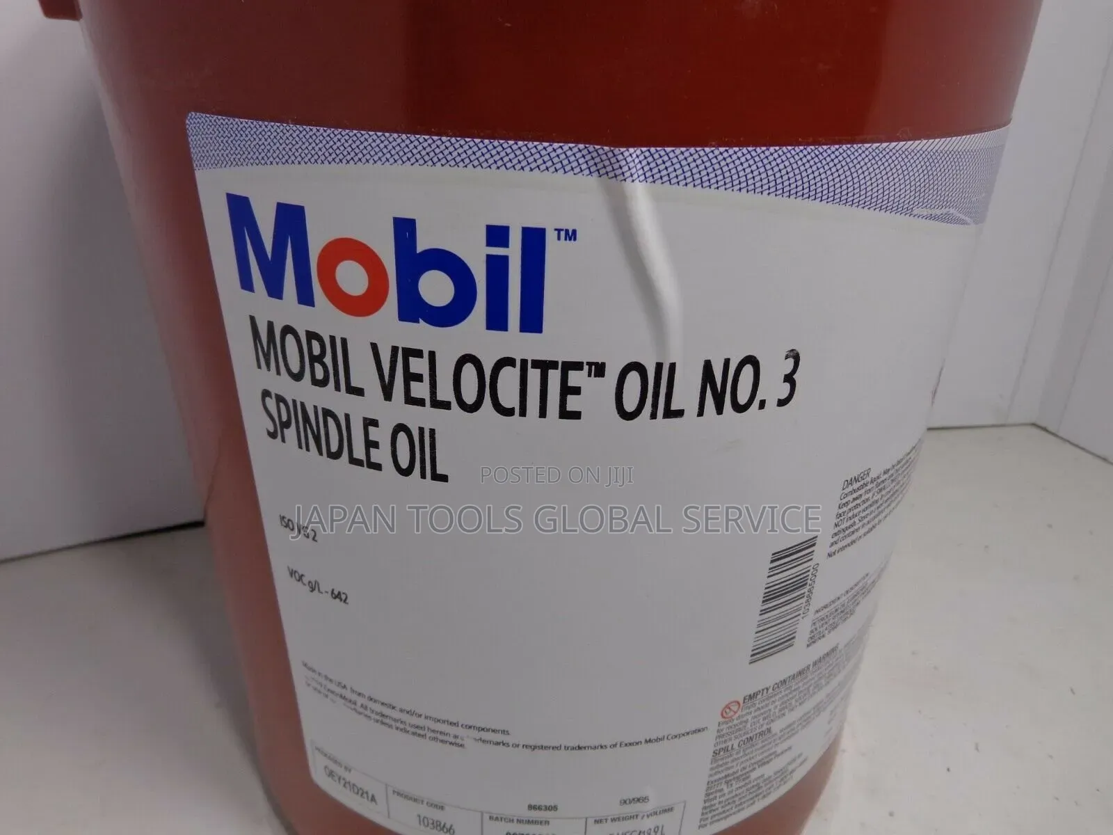 Mobil Velocite Oil No. 3 Spindle Oil (20litre)