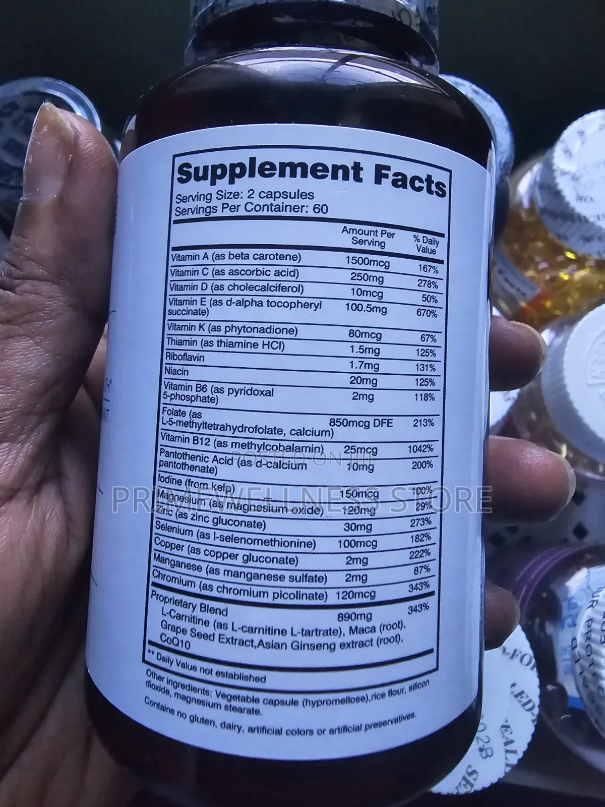 Men's Fertility Support + L-Carnitine