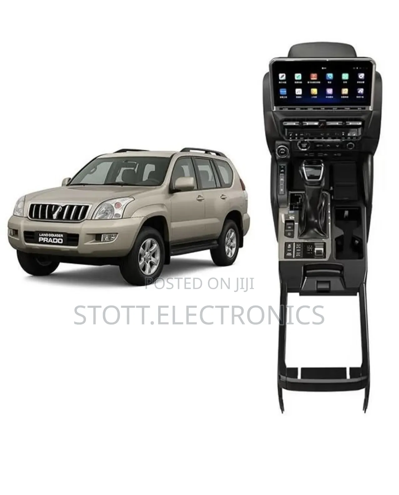 Toyota Prado 2002-09 Interior Upgrade Kit Dashboard Console Conversion