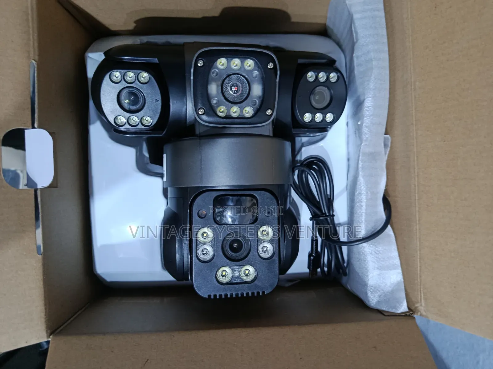 T30 9mp Solar 4g Lte PTZ Security Camera – Triple Lens Outdoor CCTV