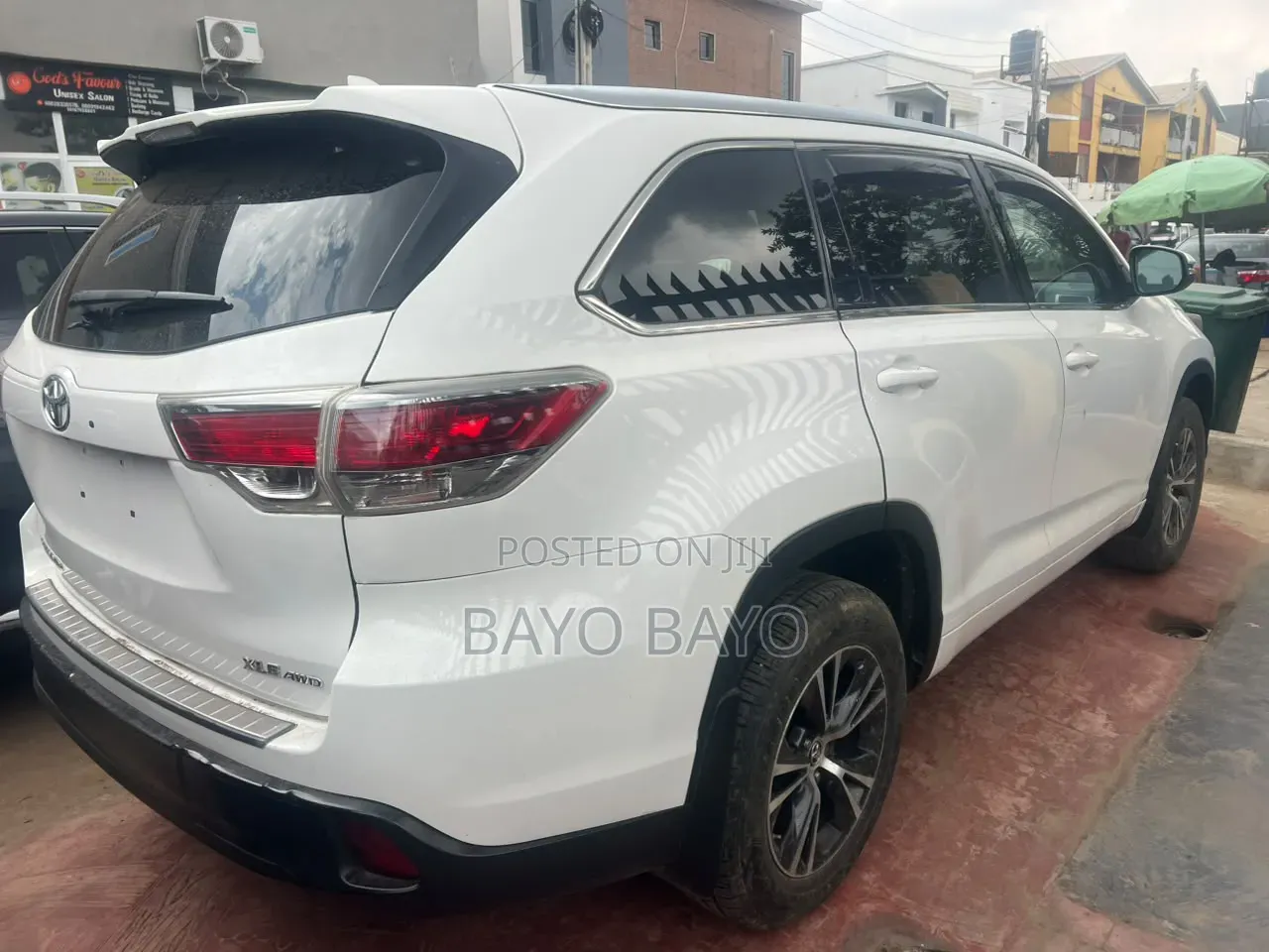 Toyota Highlander XLE V6 4x2 (3.5L 6cyl 6A) 2016 White