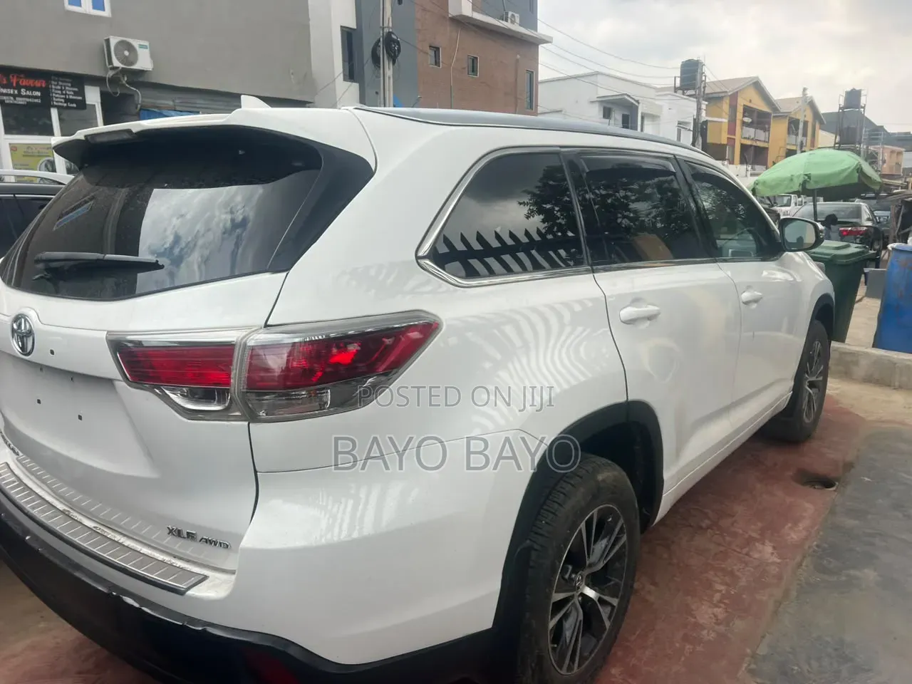 Toyota Highlander XLE V6 4x2 (3.5L 6cyl 6A) 2016 White