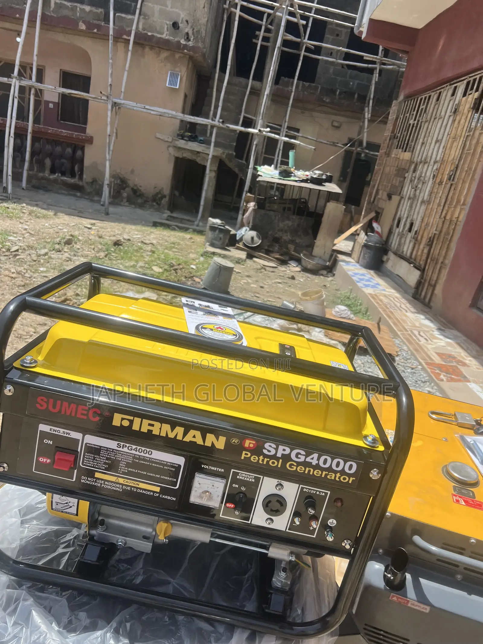 Sumec Firman SPG 400 4.5kva 100% Copper Coil