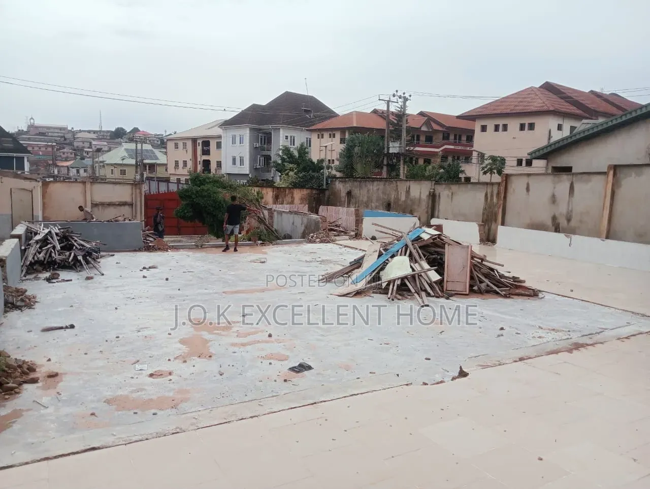 2bedroom Bungalow Self Compound on 650sqm Land, Oke-Ira, Ogba