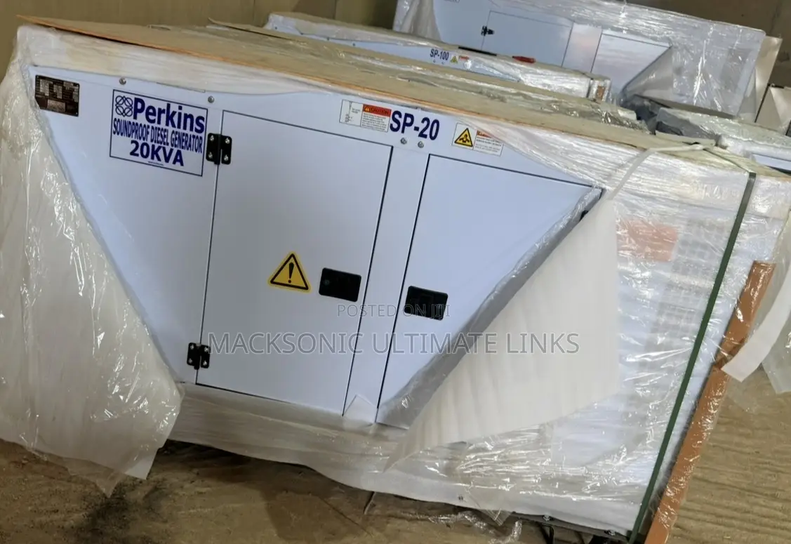 20kva England Perkins Soundproof Diesel Generator