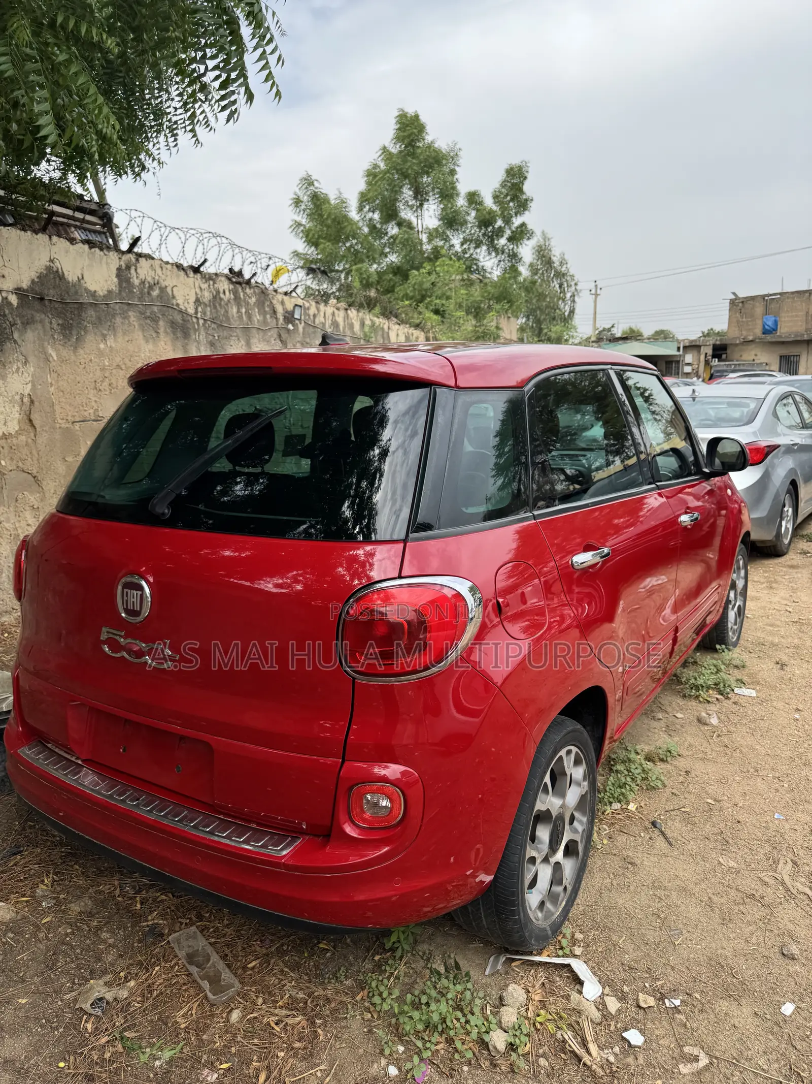 Fiat 500C 2013 Red