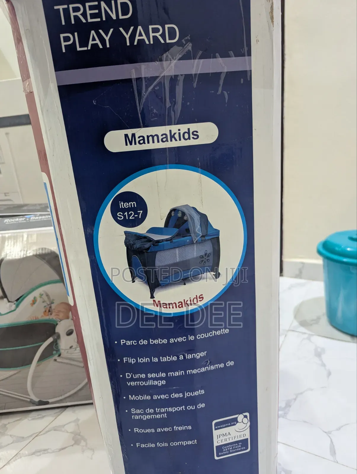 Mamakids Trend Play Yard / Baby Cot With Changer (Item S12-7)