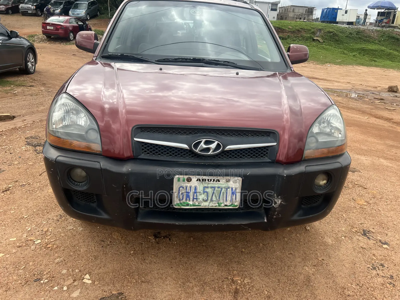 Hyundai Tucson 2008 Red