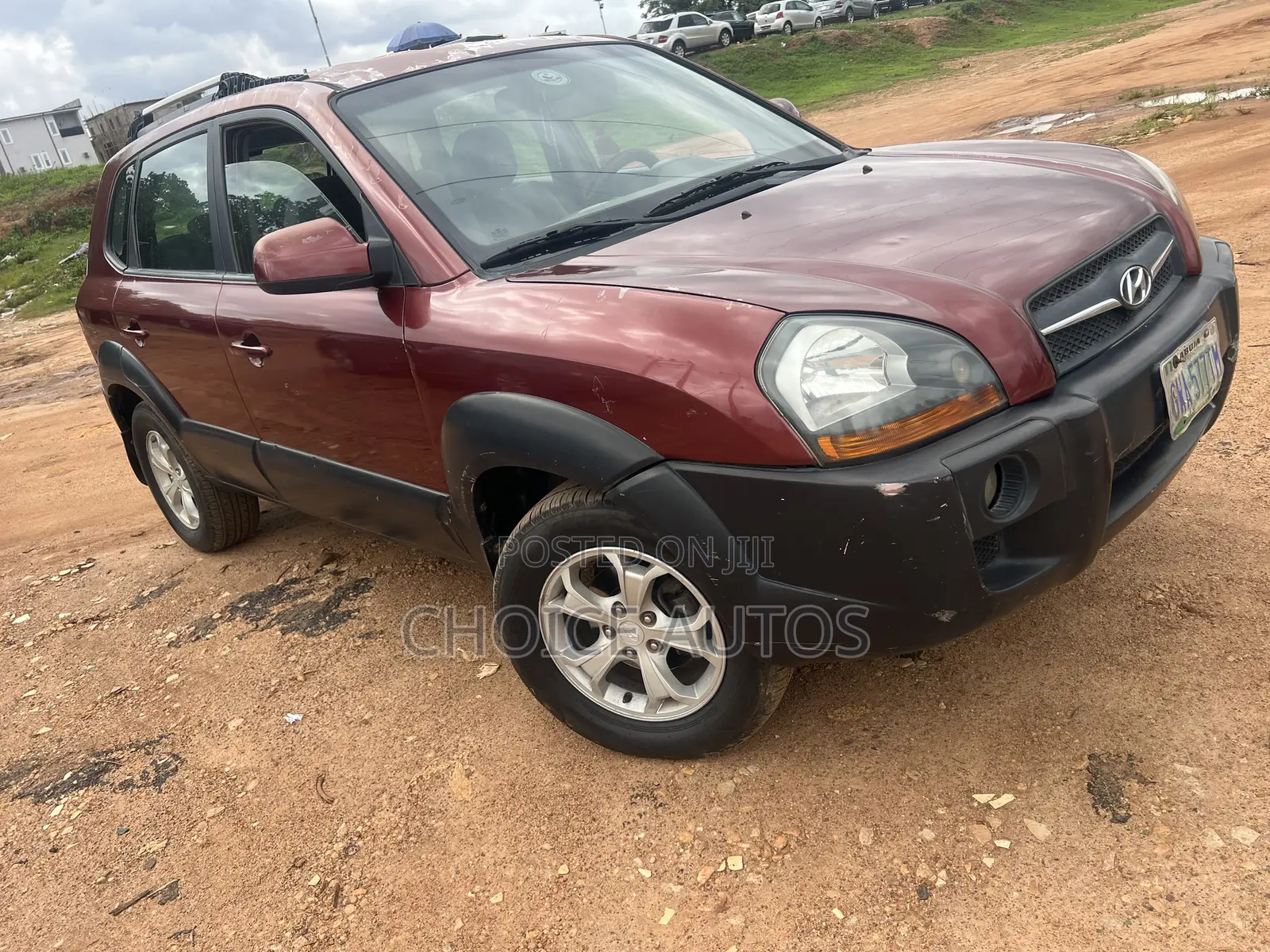 Hyundai Tucson 2008 Red
