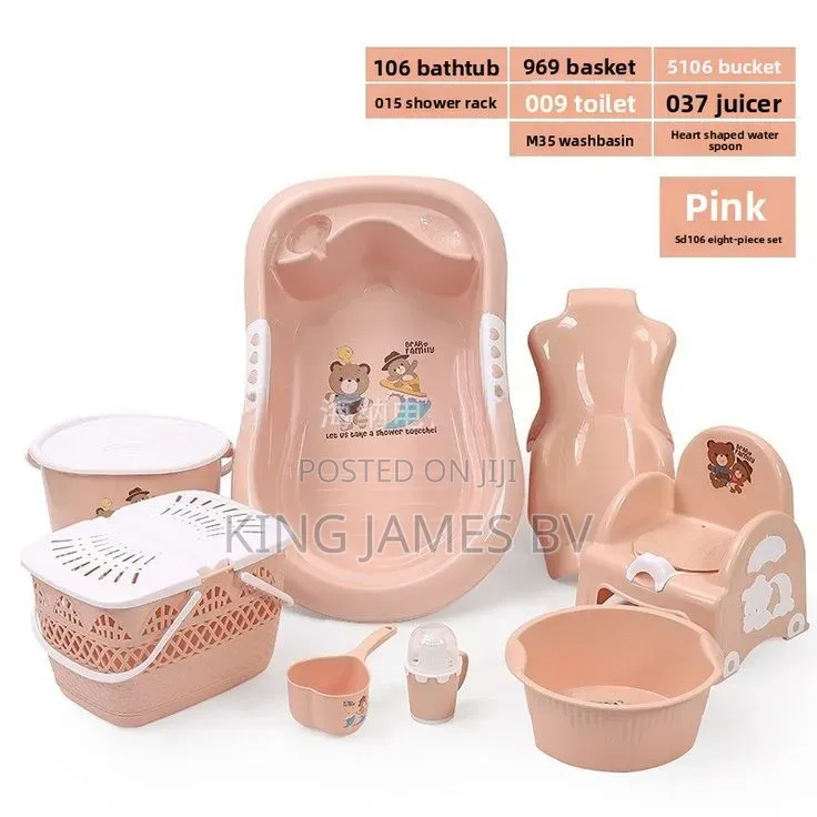 Baby Bath Tub Set – Complete Bathing Care for Your Newborn