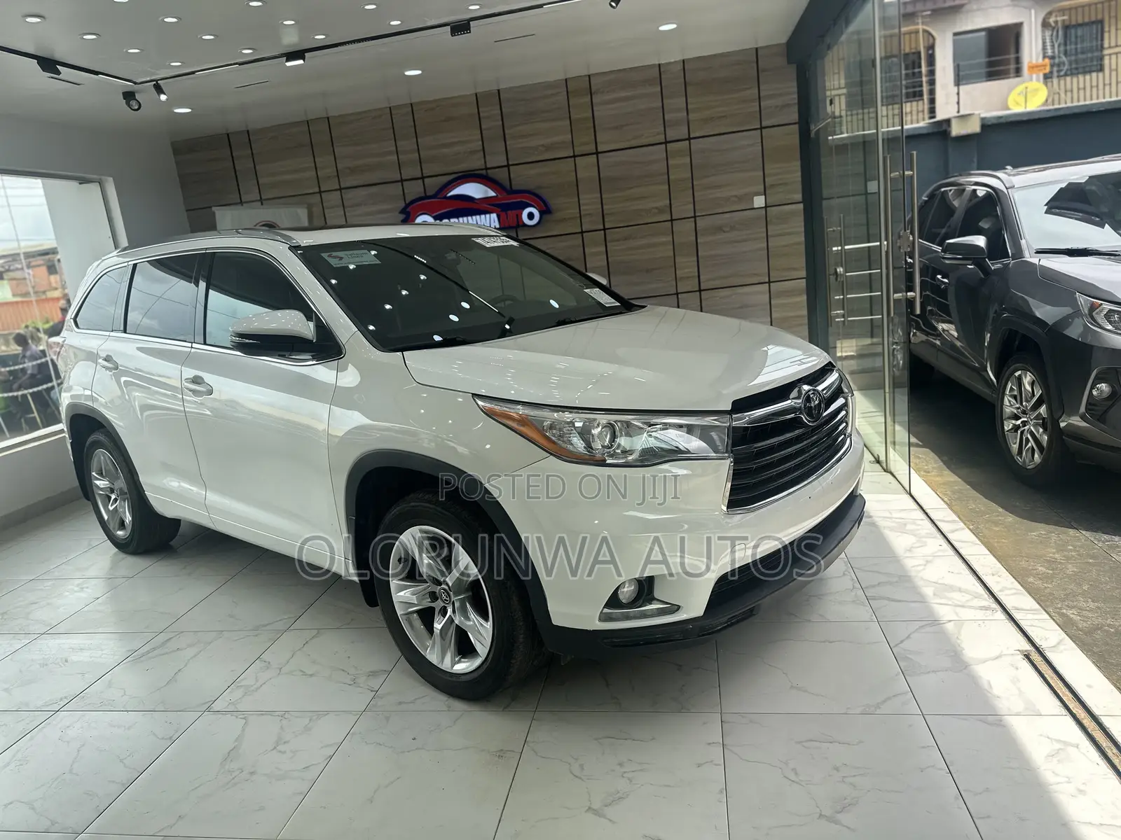 Toyota Highlander Limited V6 4x4 (3.5L 6cyl 6A) 2016 White