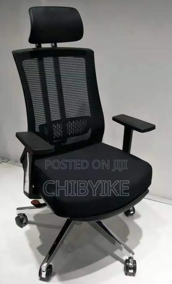 An Office Chair Strong and Nice Quality Irons Back