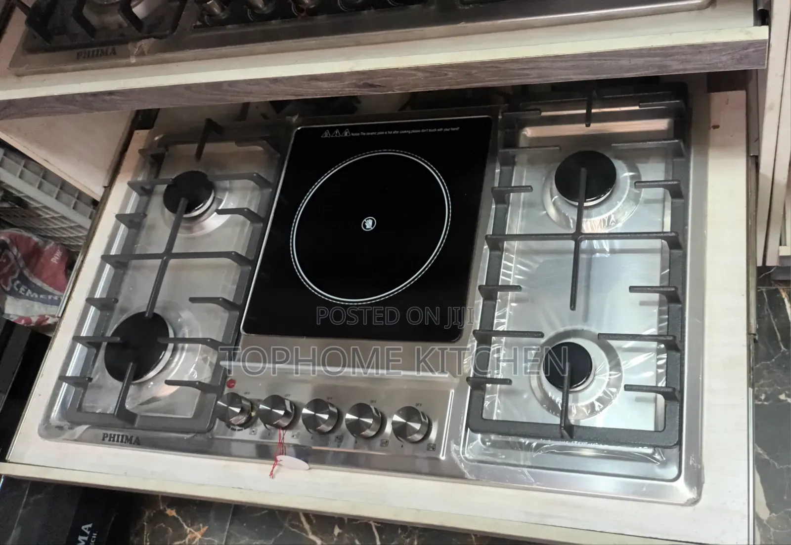 Original Phiima Luxury Electric and Gas Cooker 90x60cm 100%Copper
