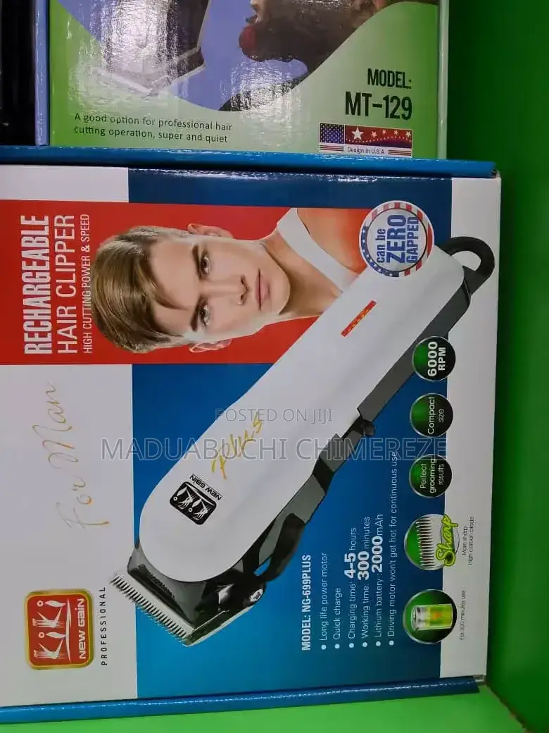 Kiki Professional Wireless Hair Clipper – Rechargeable Cordless