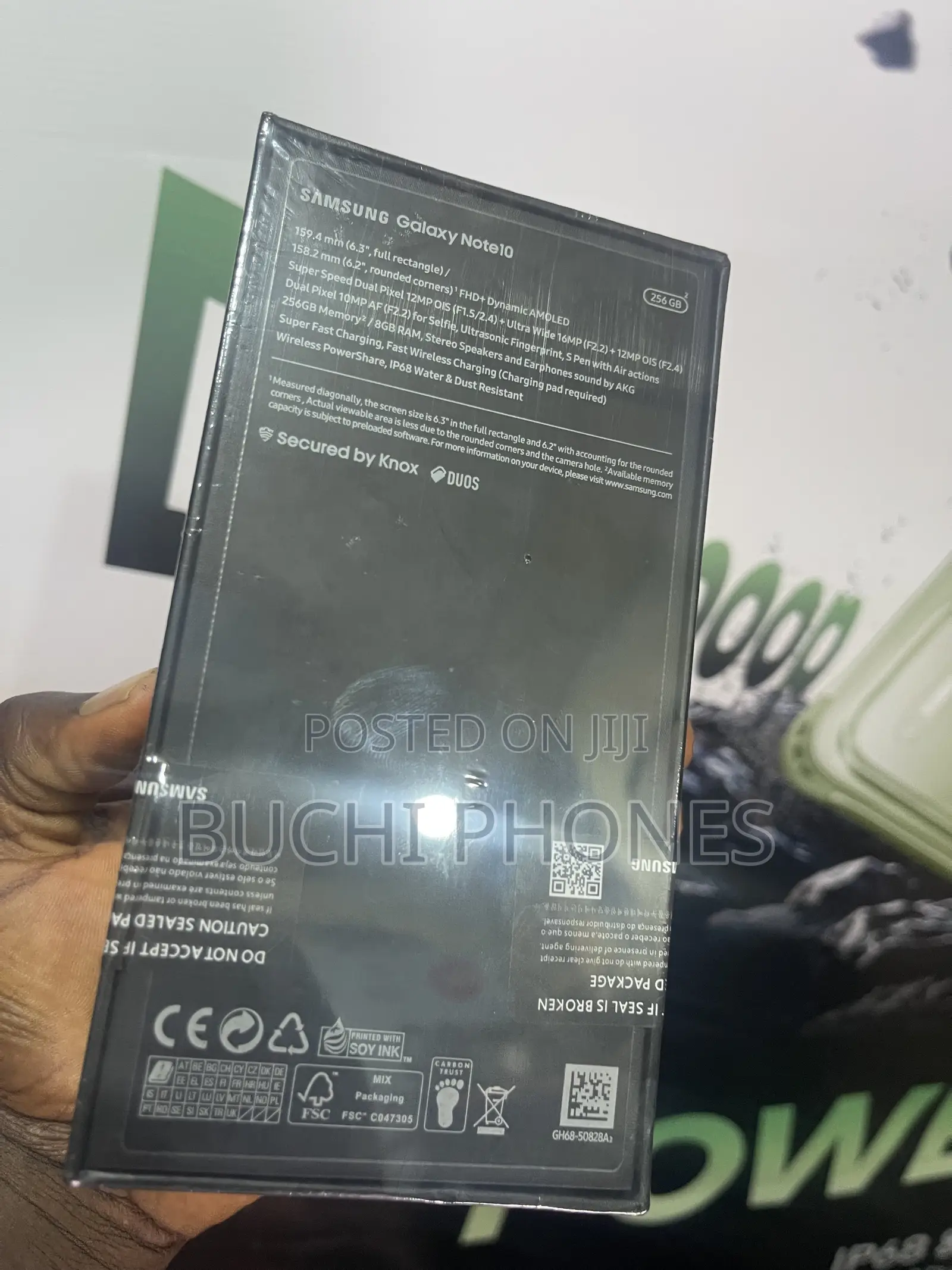 New Samsung Galaxy Note 10 5G 256 GB Black