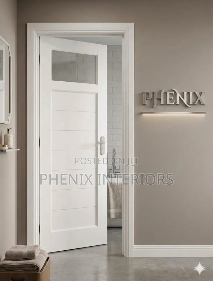 PVC Toilet Door Water Proof Surface