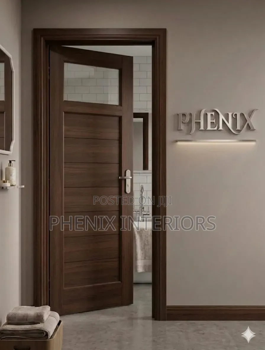 PVC Toilet Door Water Proof Surface