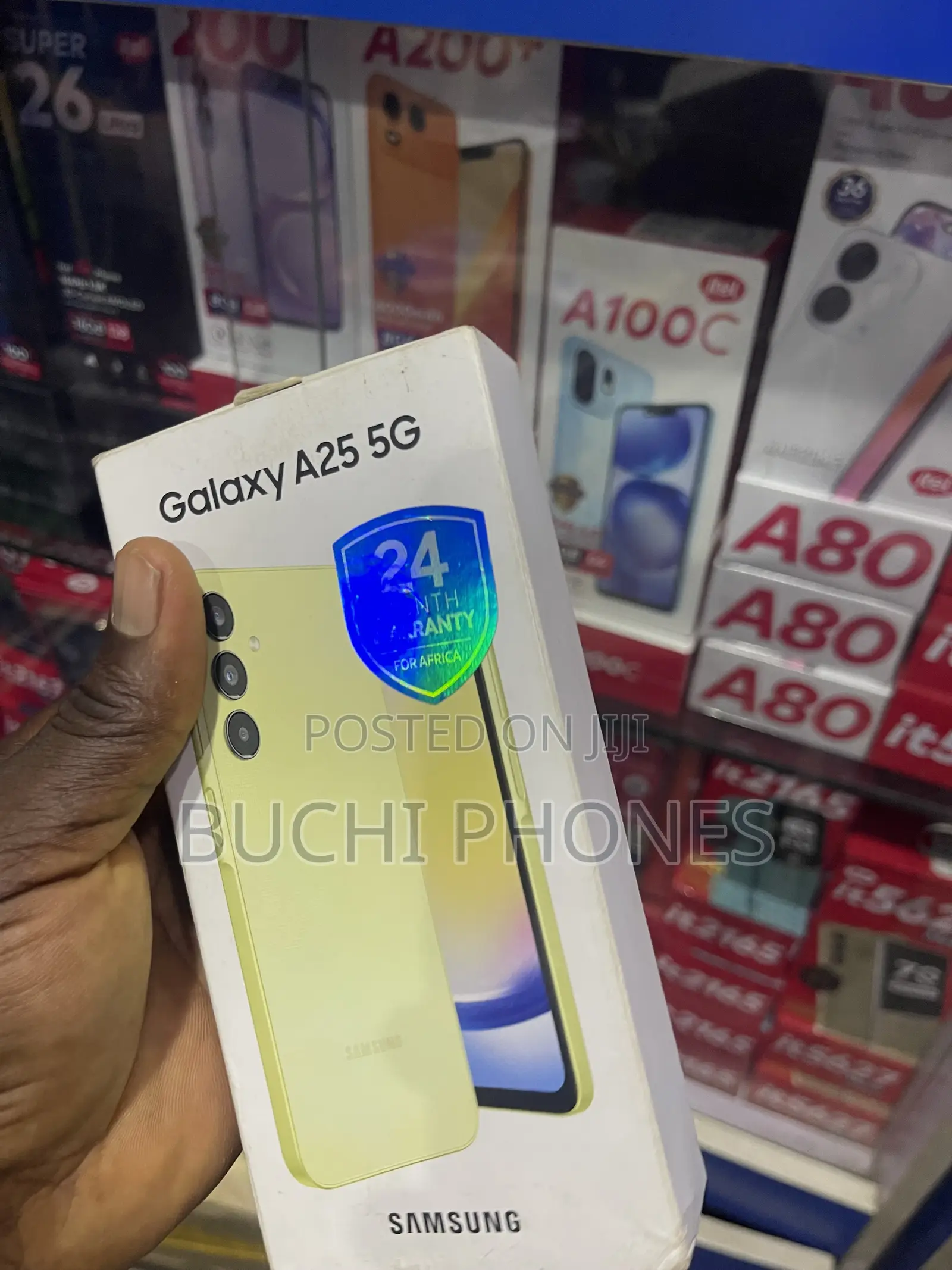 New Samsung Galaxy A25 128 GB Black