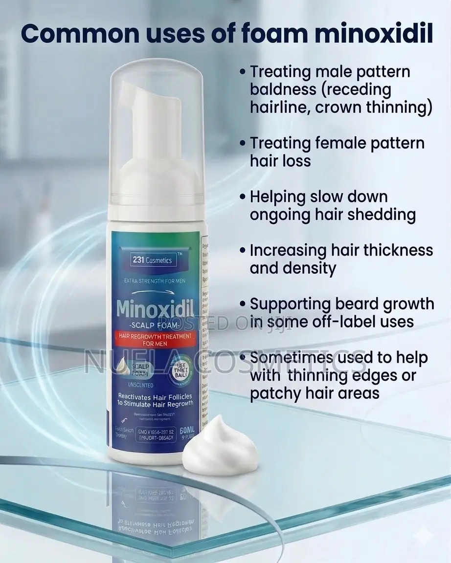 231 Cosmetics Foam Minoxidil