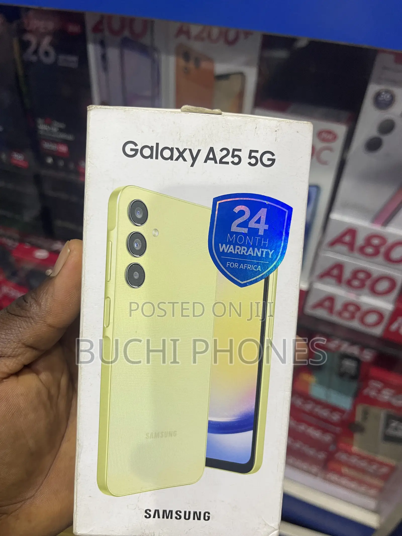 New Samsung Galaxy A25 128 GB Black