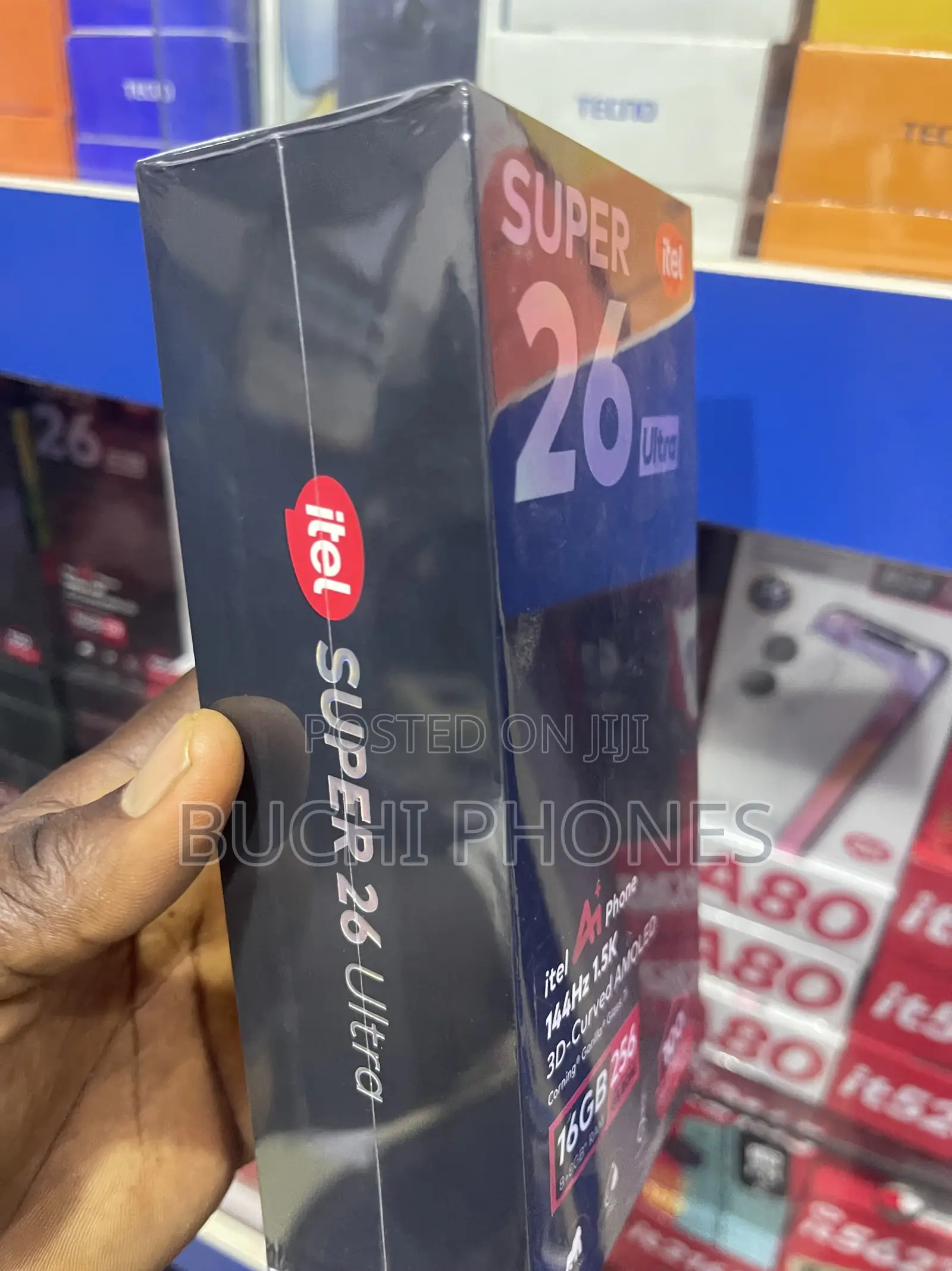 New Itel S26 Ultra 256 GB Black