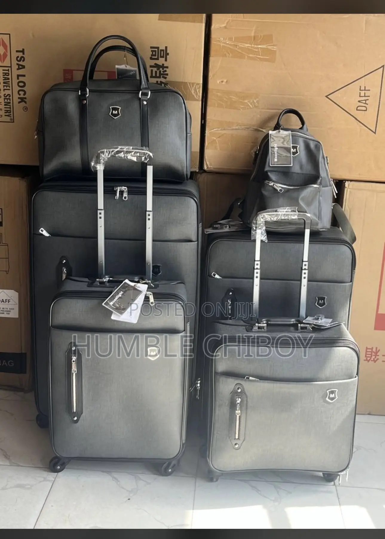 A Set of Leather Box