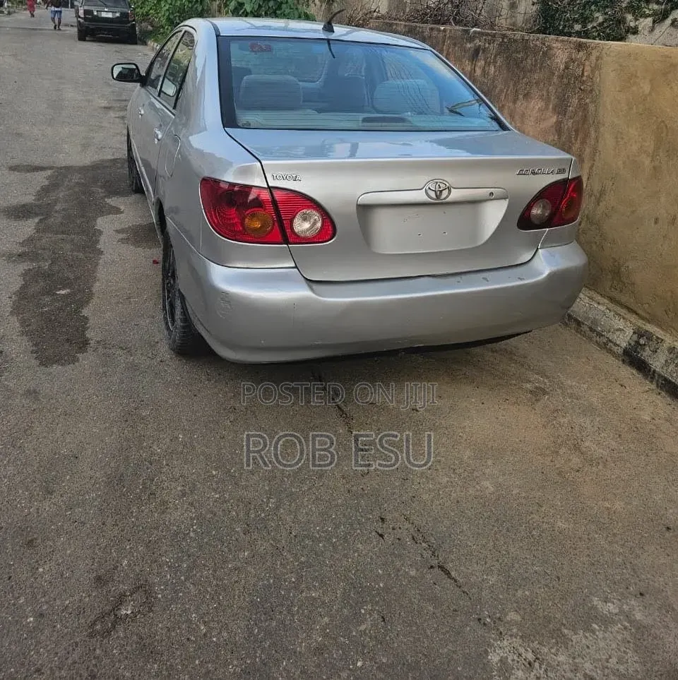 Toyota Corolla 2003 Silver