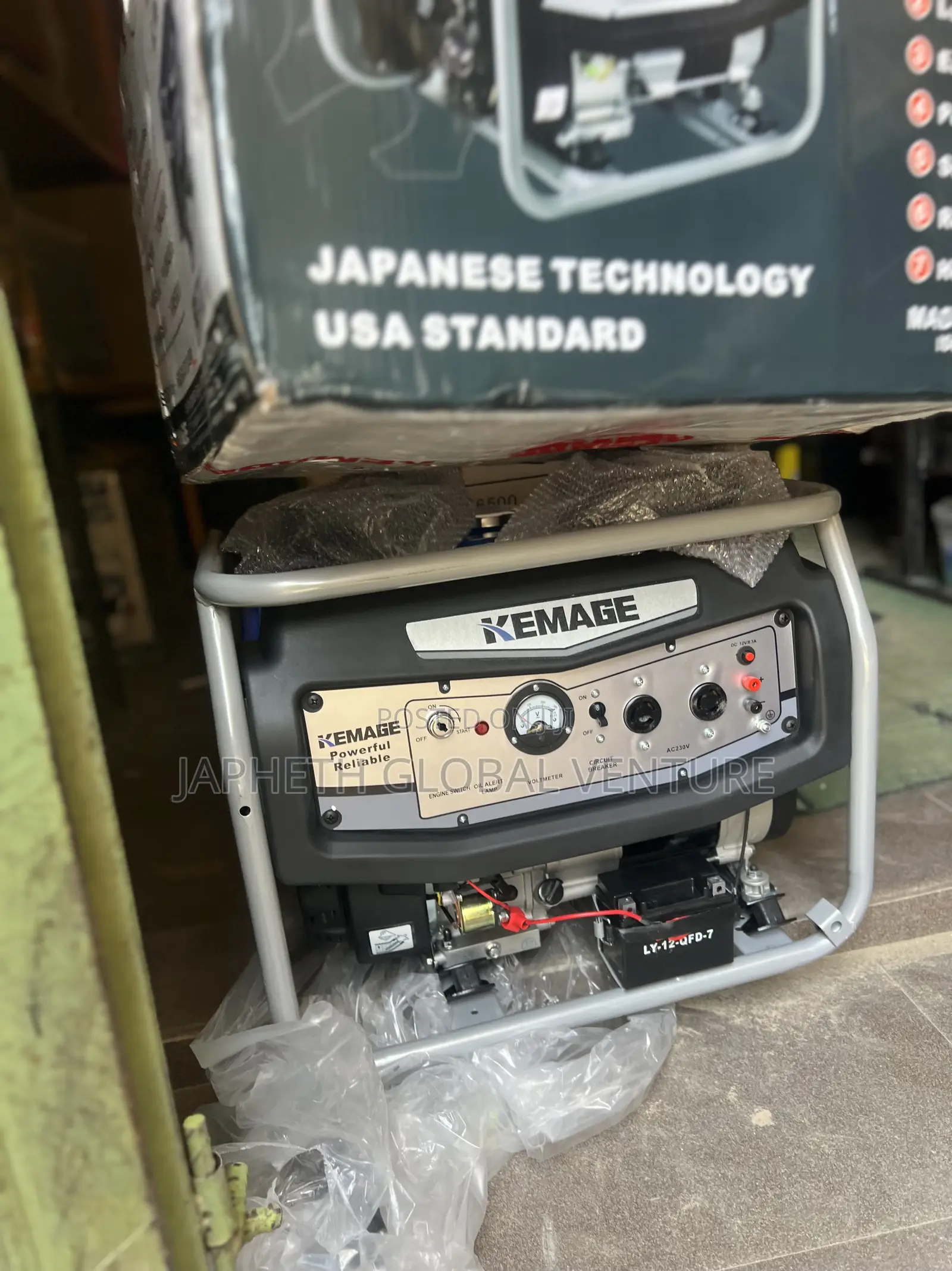 Kemage 58000 Generator 5.5kva 100% Copper Coil