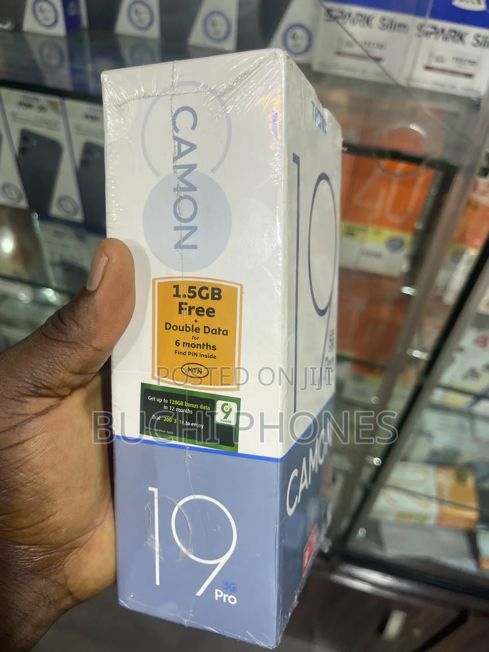 New Tecno Camon 19 Pro 5G 256 GB Black