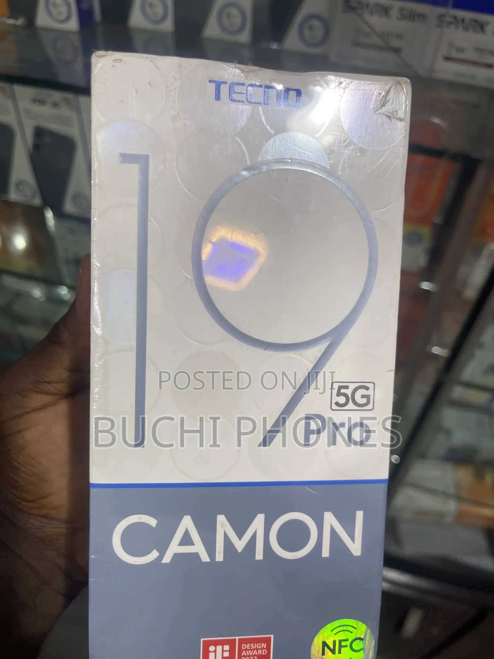 New Tecno Camon 19 Pro 5G 256 GB Black