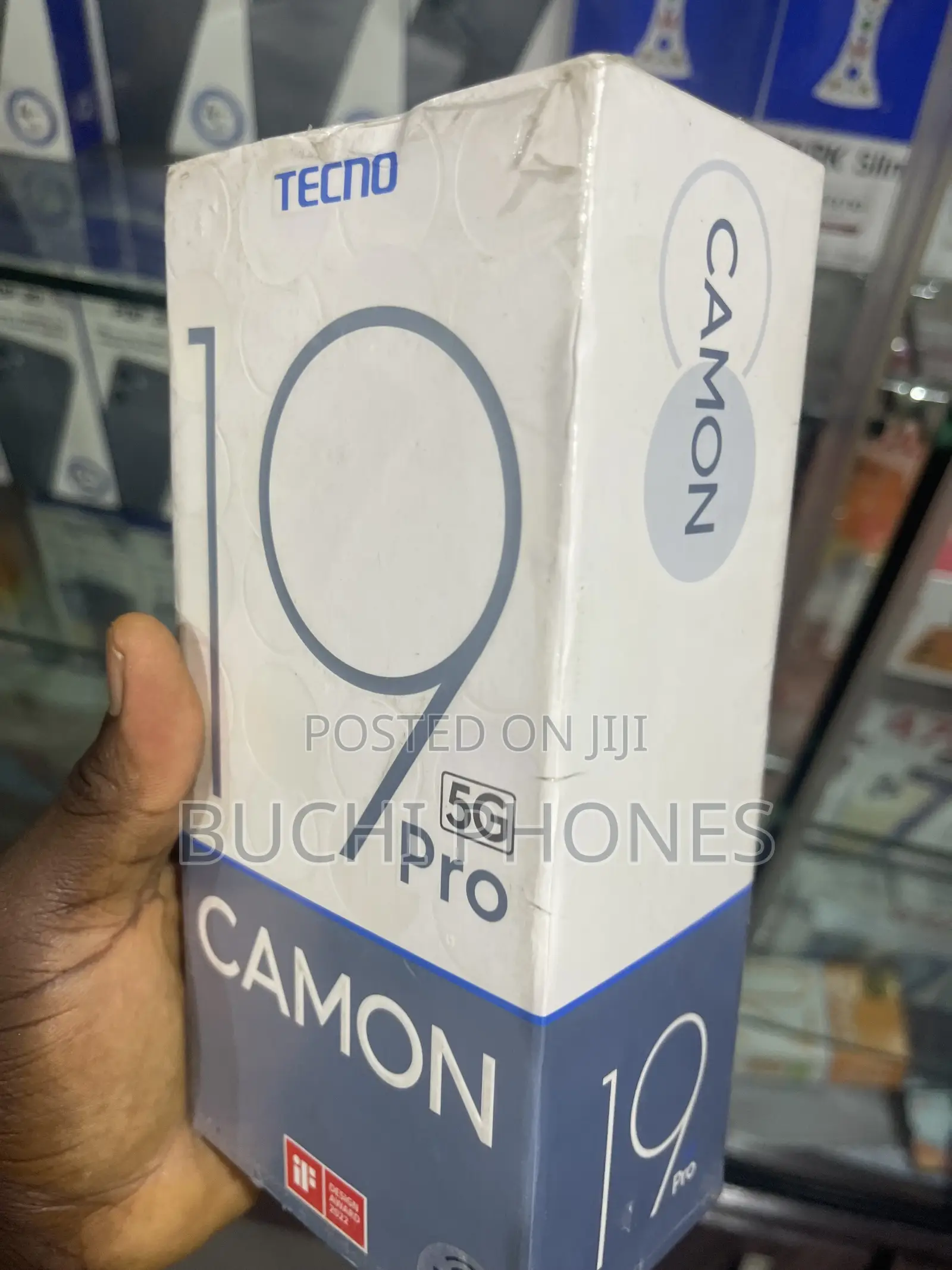 New Tecno Camon 19 Pro 5G 256 GB Black