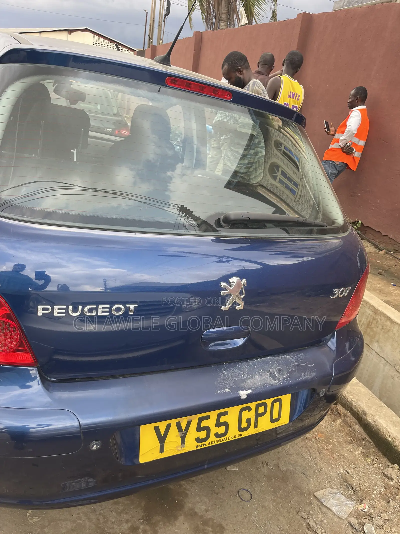 Peugeot 307 2008 Blue