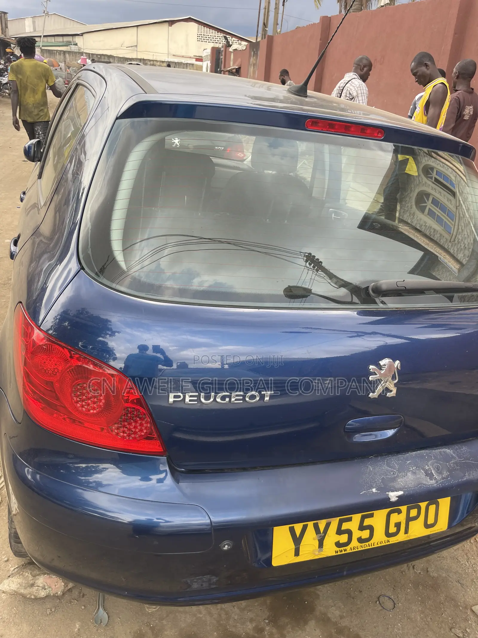 Peugeot 307 2008 Blue